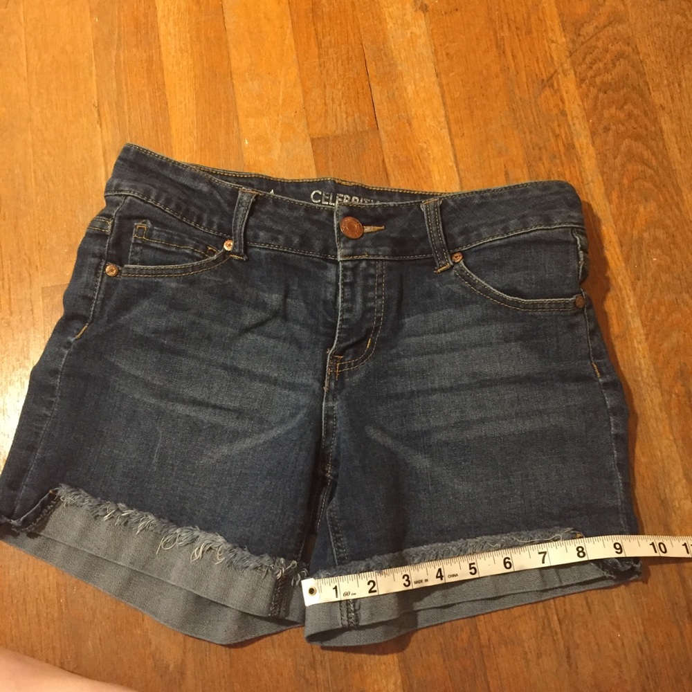jean shorts by celebrity pink jeans